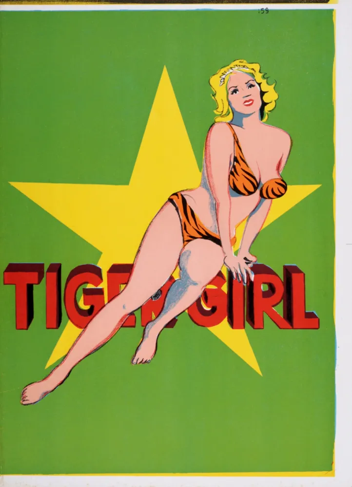 Lithografie Ramos - Tiger Girl, 1964