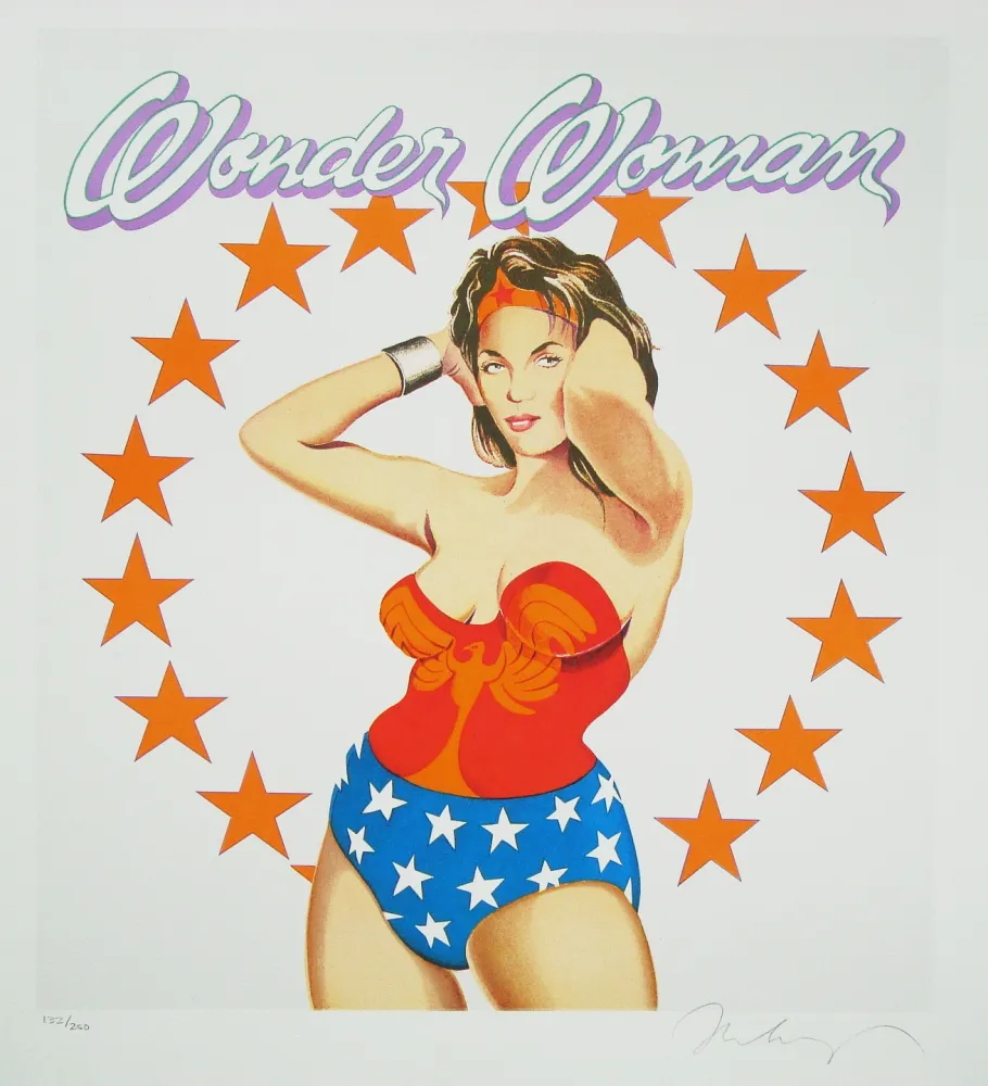 Lithografie Ramos - Wonder woman