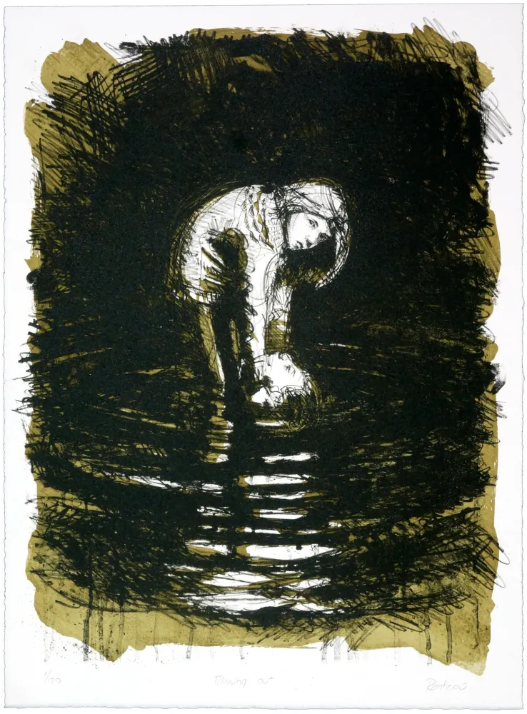 Lithografie Rantzau - Missing Out