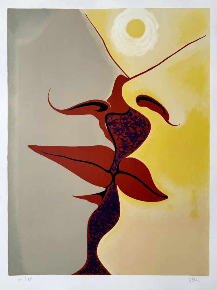 Lithografie Ray -  Image à deux faces