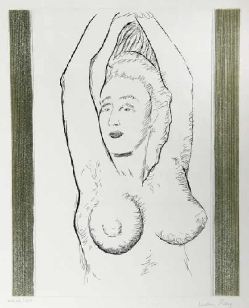 Ets En Aquatint Ray - Sonia from La Ballade des Dames Hors du Temps