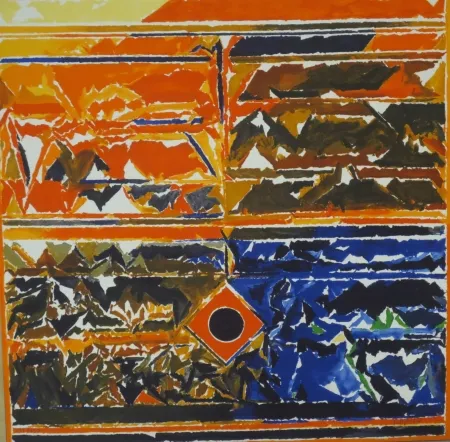 Lithografie Raza - Sans titre IV