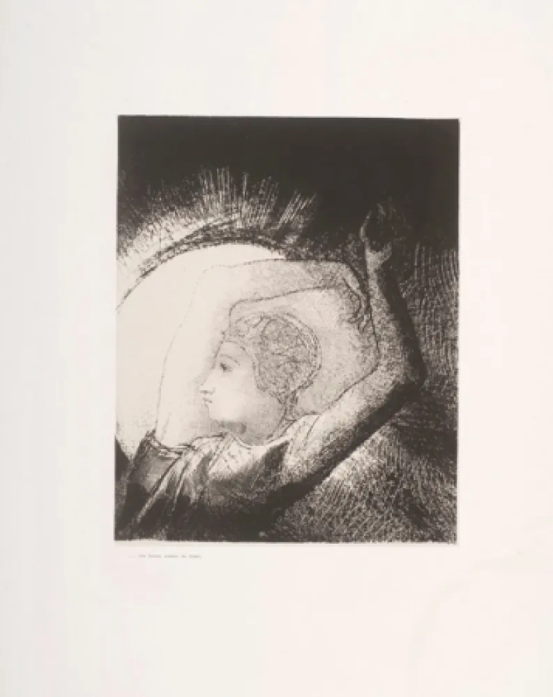 Lithografie Redon - Apocalypse de Saint-Jean