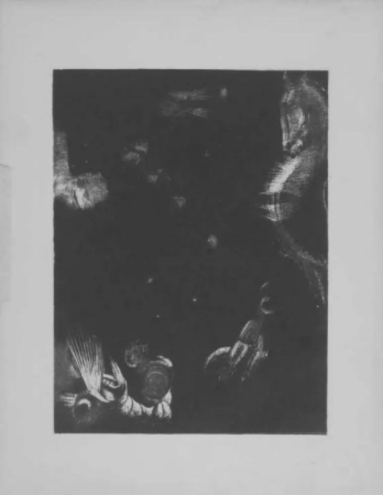 Lithografie Redon - Des peuple divers...