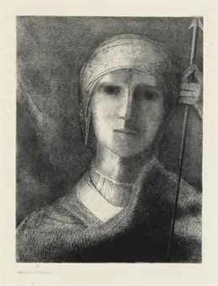 Lithografie Redon - Parsifal