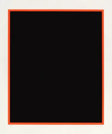 Zeefdruk Reyle - Ohne Titel I 