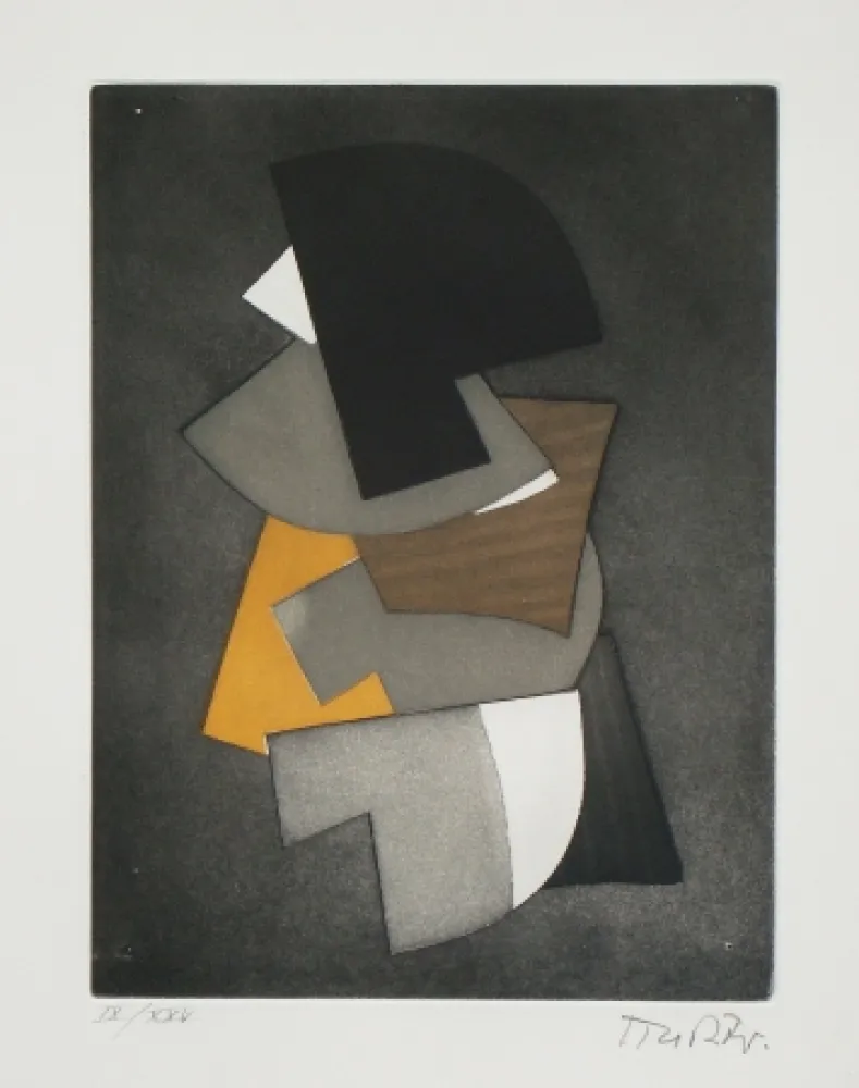 Ets En Aquatint Richter - Faits divers, faits éternels