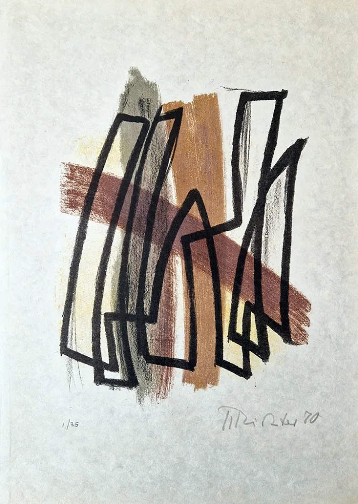 Lithografie Richter - Ultimi cori per la terra promessa