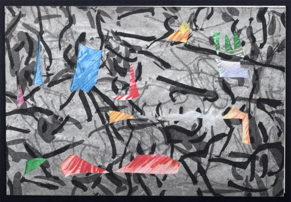 Ets Riopelle - Carte de voeux, 1967