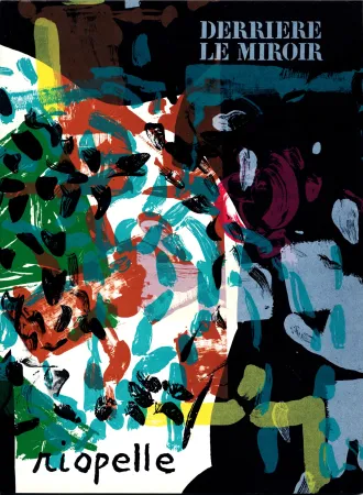 Geïllustreerd Boek Riopelle - Derrière le Miroir n° 171. RIOPELLE. 10 LITHOGRAPHIES ORIGINALES. Avril 1968.