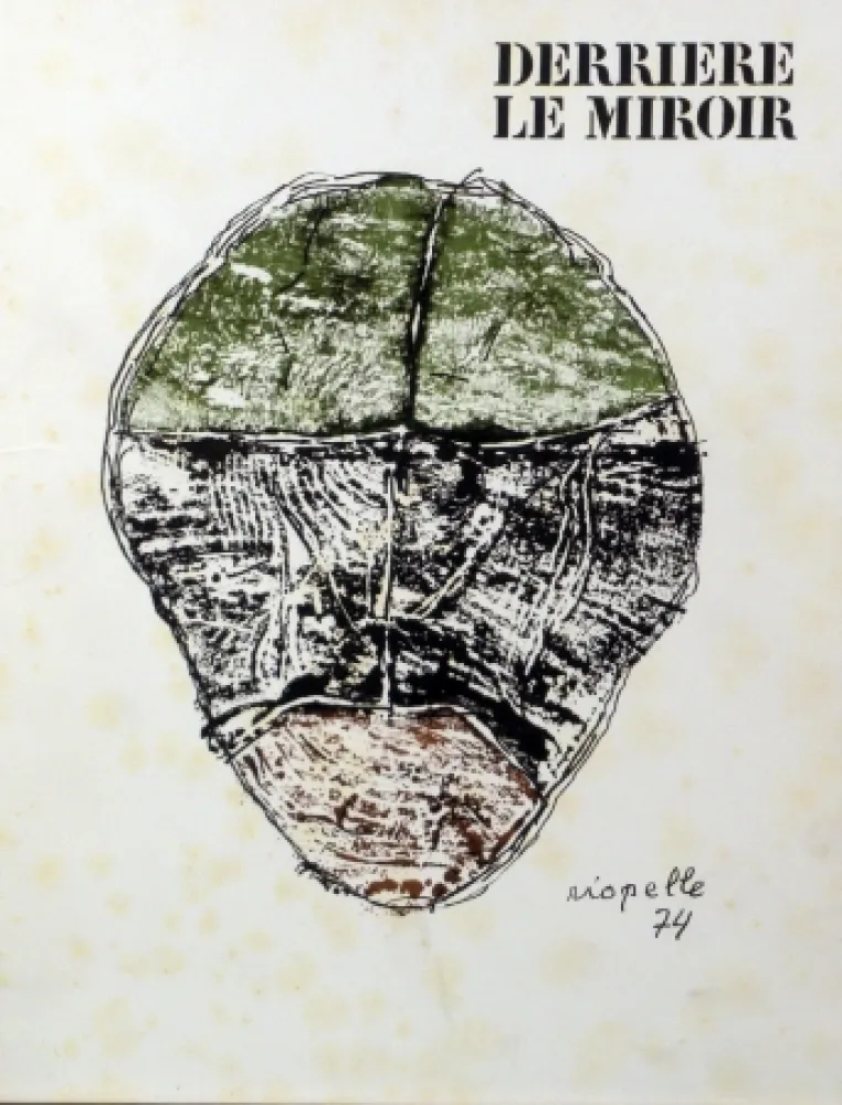 Geïllustreerd Boek Riopelle - Derriere le Miroir n.208