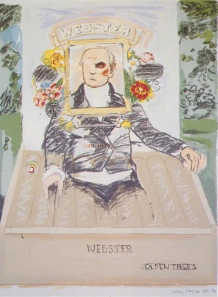 Lithografie Rivers - Golden Tales