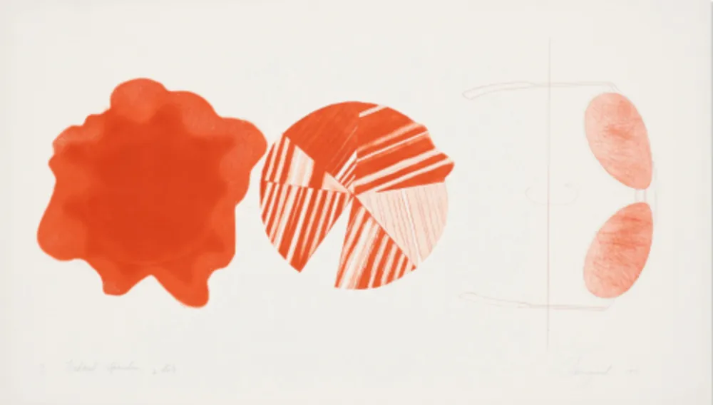 Ets En Aquatint Rosenquist - Federal Spending (second state)