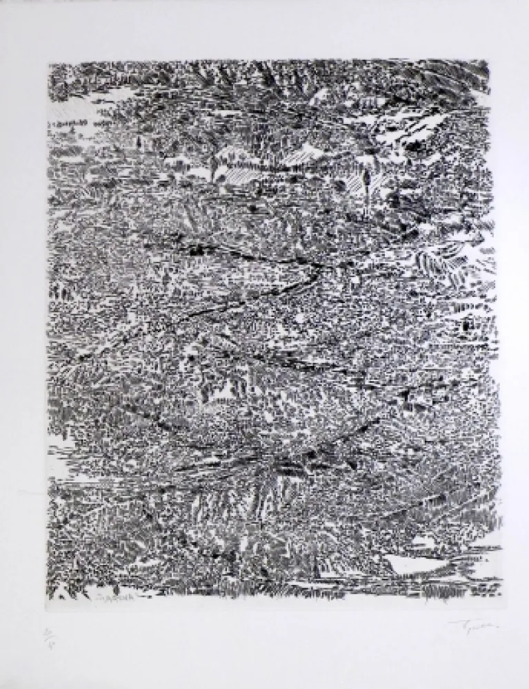 Ets En Aquatint Rouan  - Arena