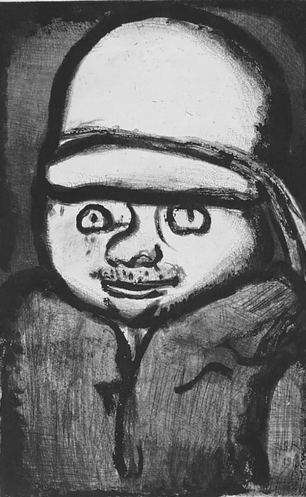 Aquatint Rouault - Fléau Colon