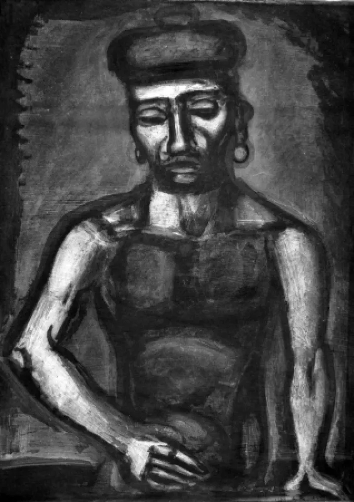 Ets En Aquatint Rouault - Jean-François jamais ne chante Alleluia