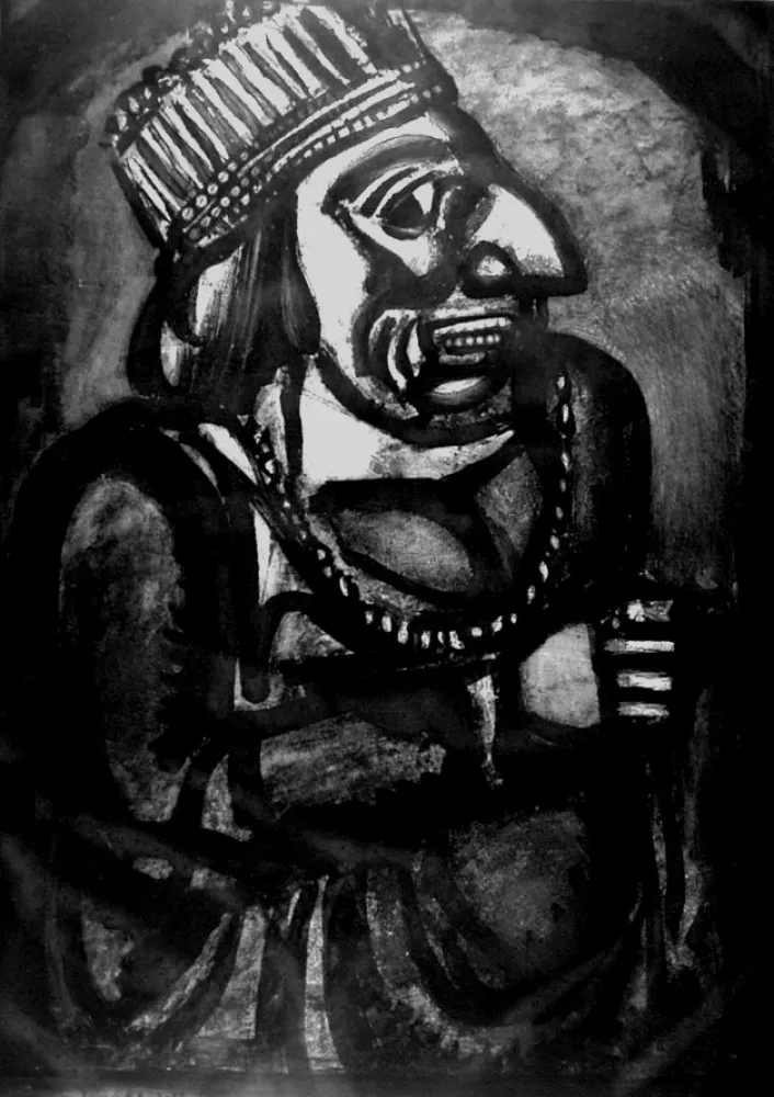 Ets En Aquatint Rouault - Nous croyant rois