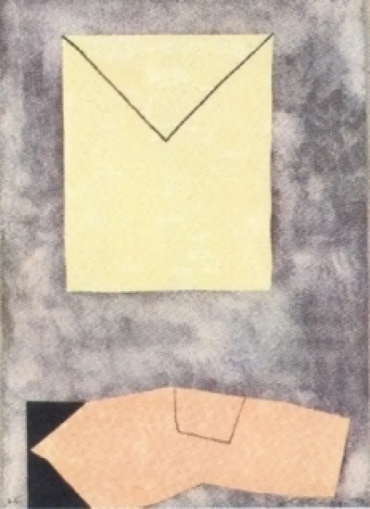 Lithografie Santomaso - Composition 2