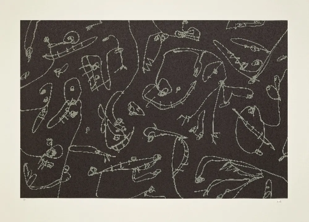 Lithografie Saura - Abierta 5