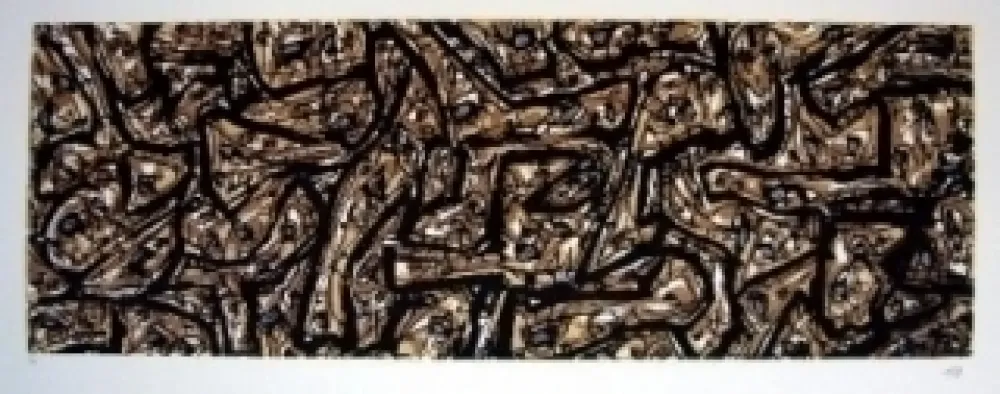 Ets En Aquatint Saura - Asedio 1