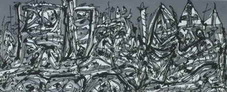 Ets En Aquatint Saura - Asedio II