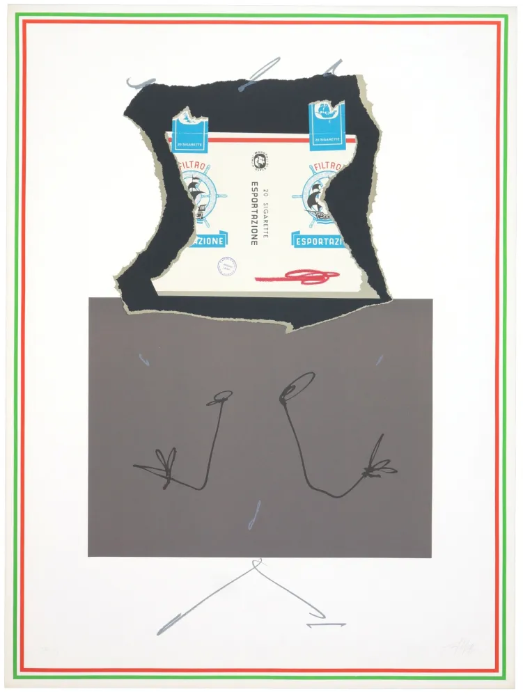 Lithografie Saura - Carla