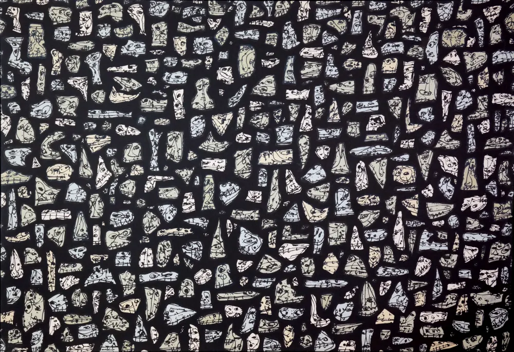 Lithografie Saura - Damero