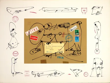 Lithografie Saura - Diego Velazquez de Silva