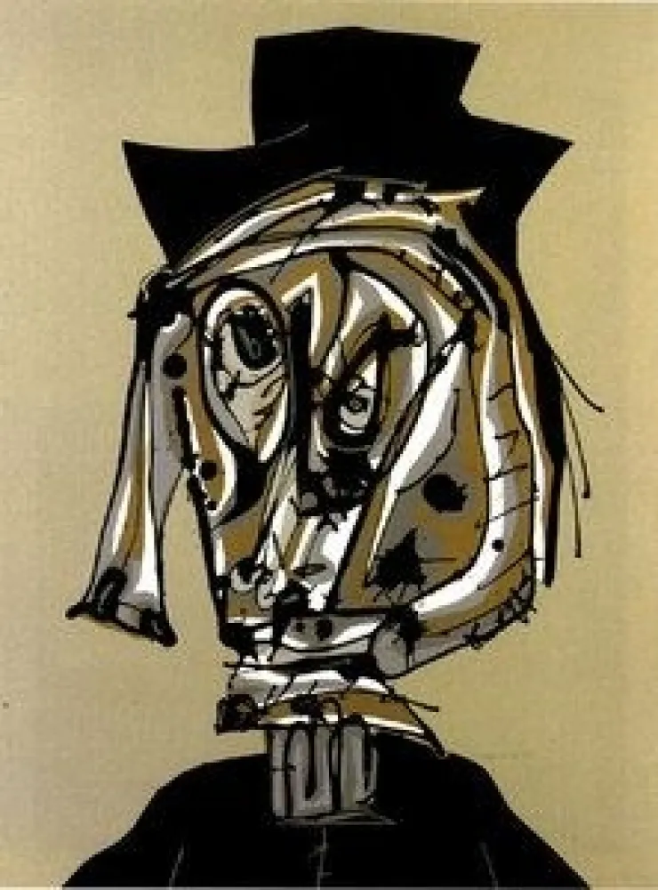 Lithografie Saura - Dora Maar I
