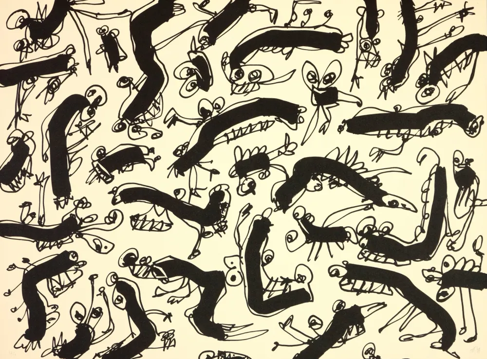 Lithografie Saura - L'envie