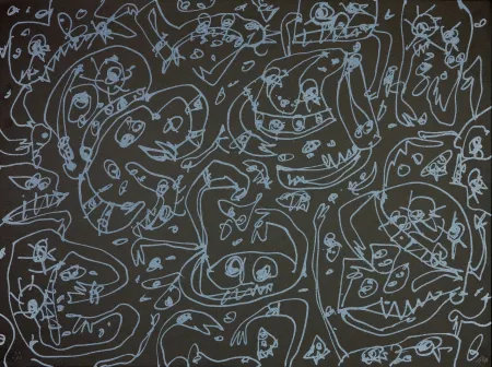 Lithografie Saura - Les Sept pêchés capitaux