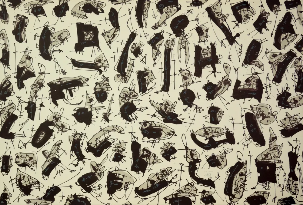 Lithografie Saura - Nombre de curés, Planches 3