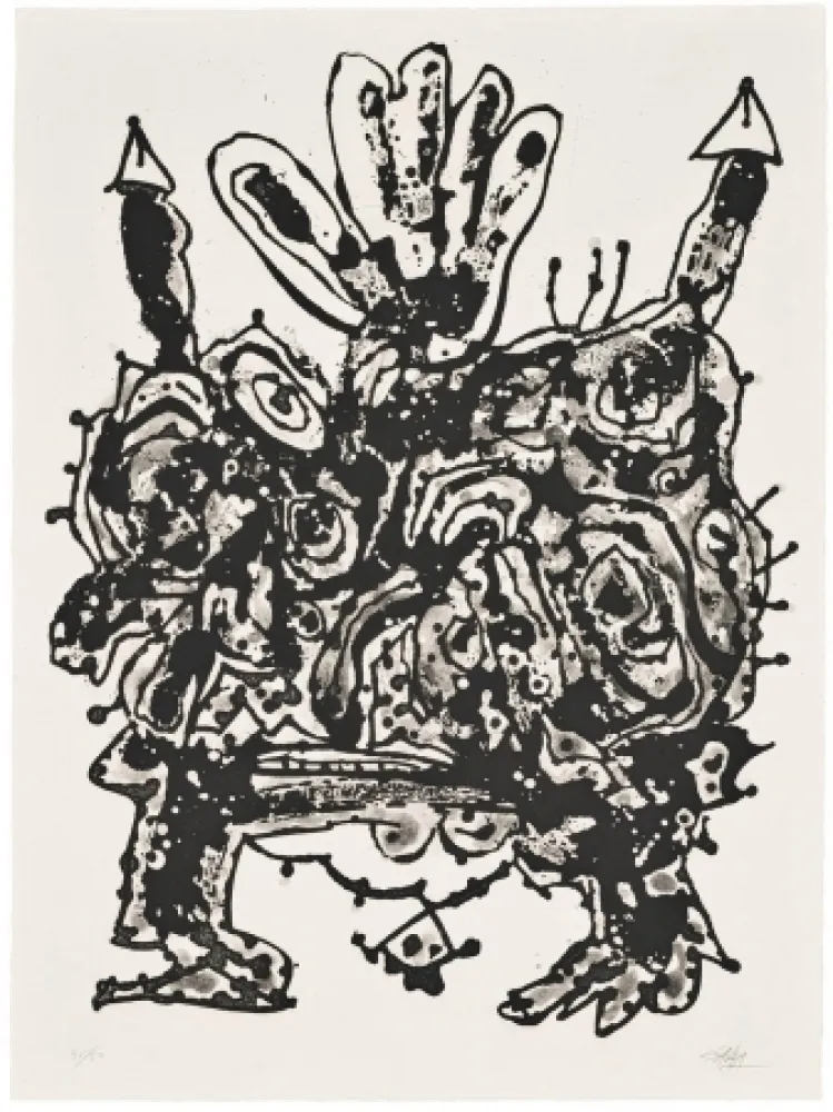 Aquatint Saura - Novisaurias