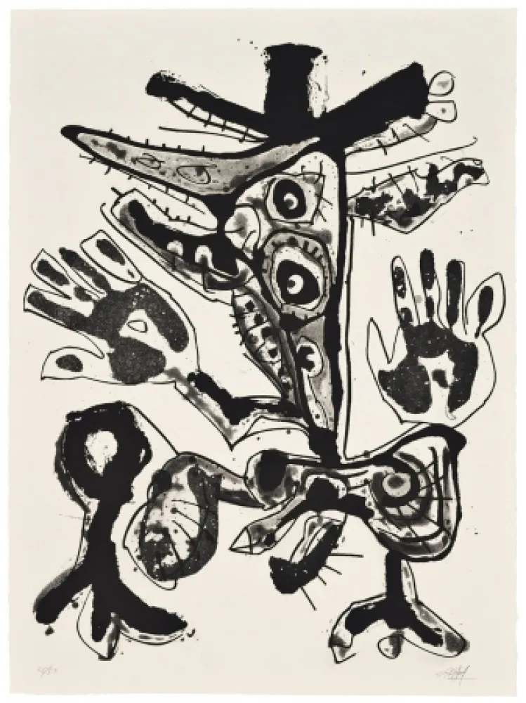 Aquatint Saura - Novisaurias