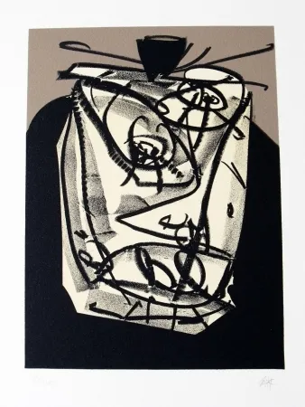 Lithografie Saura - Retrato