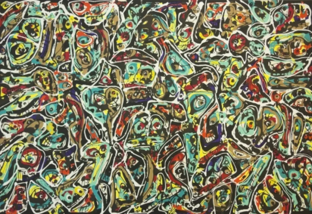 Lithografie Saura - The Danger of the Link 