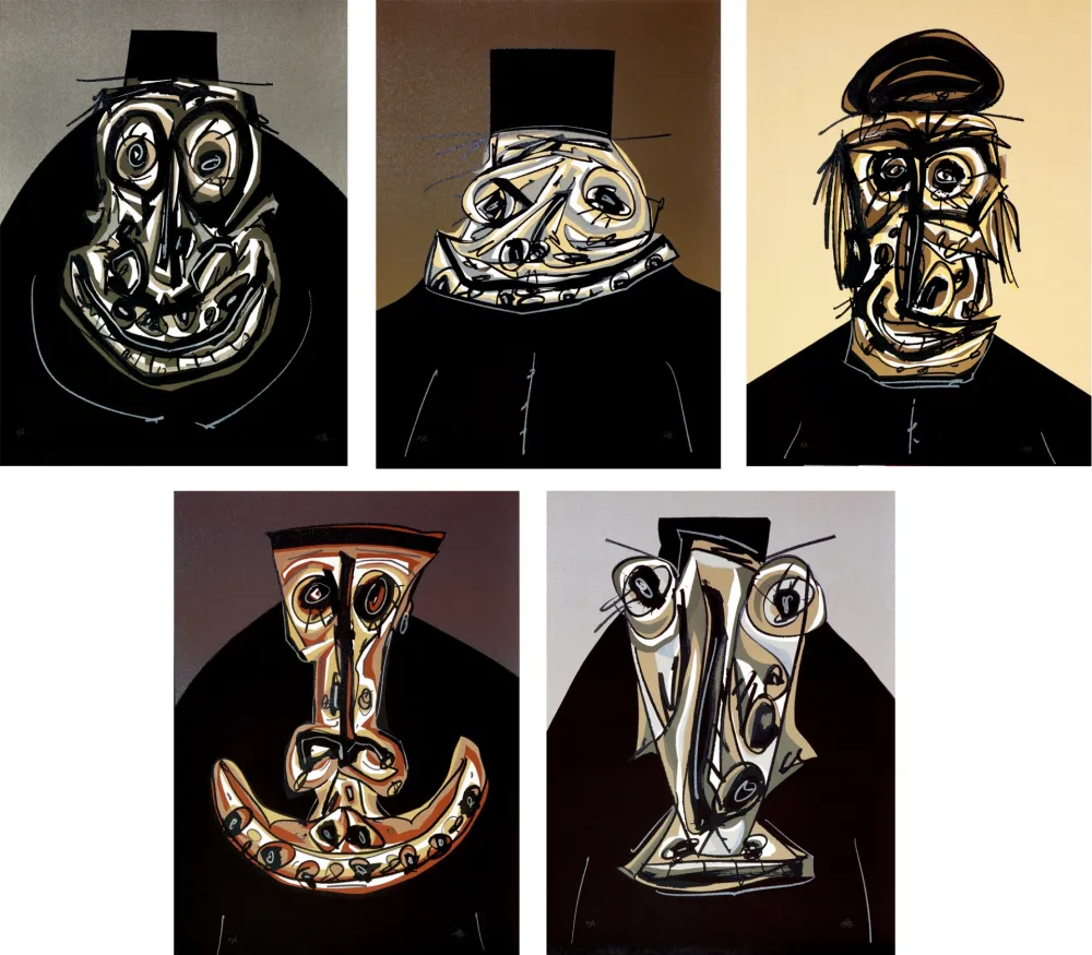 Lithografie Saura - Un chair d'ombre