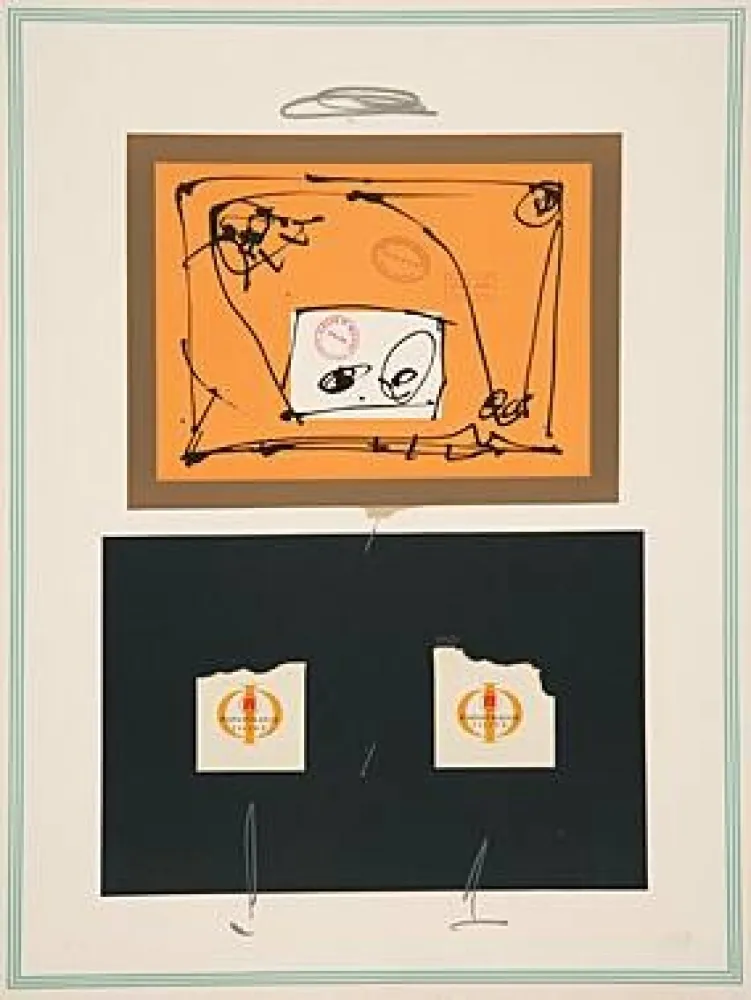 Lithografie Saura - Xenia