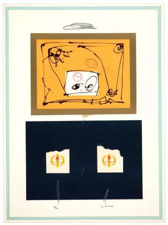 Lithografie Saura - Xenia