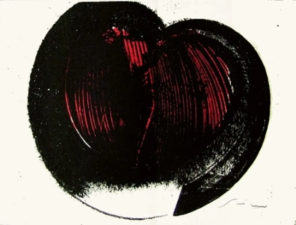 Lithografie Scanavino - A mezzo della notte