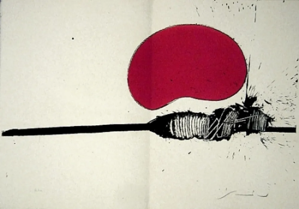 Lithografie Scanavino - A mezzo della notte