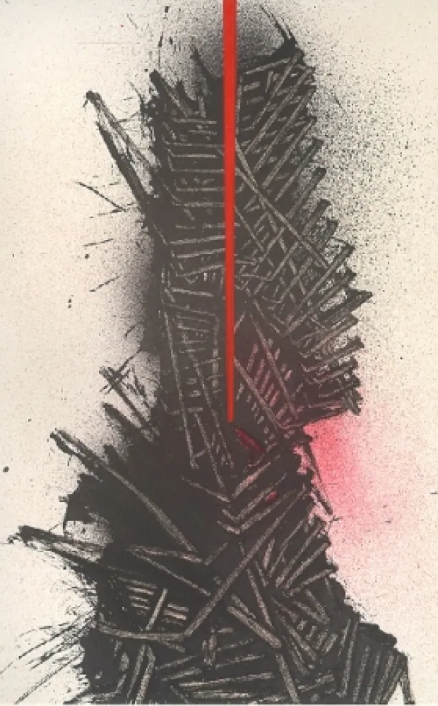 Geïllustreerd Boek Scanavino - Cinque poesie