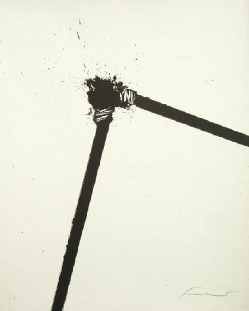 Lithografie Scanavino - Senza titolo