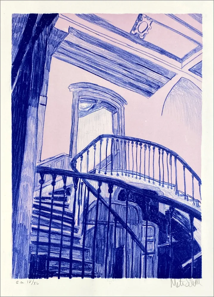 Lithografie Schelde - Viel Glück