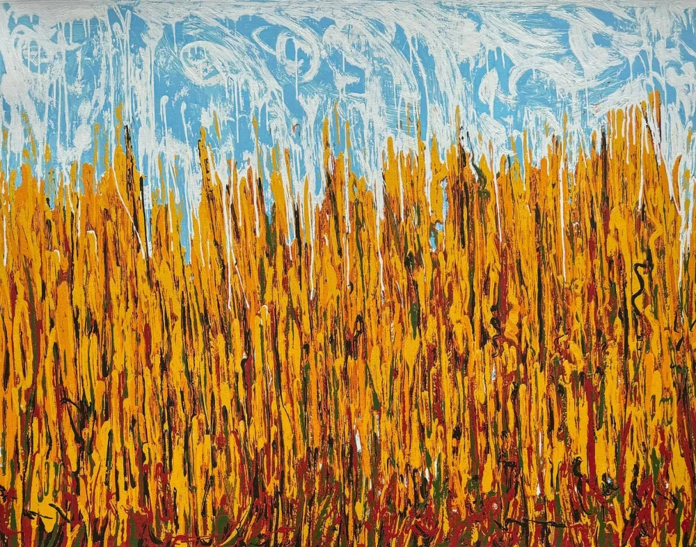 Zeefdruk Schifano - Campo di pane