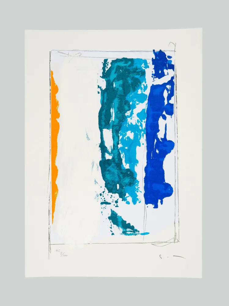 Zeefdruk Schifano - Composizione