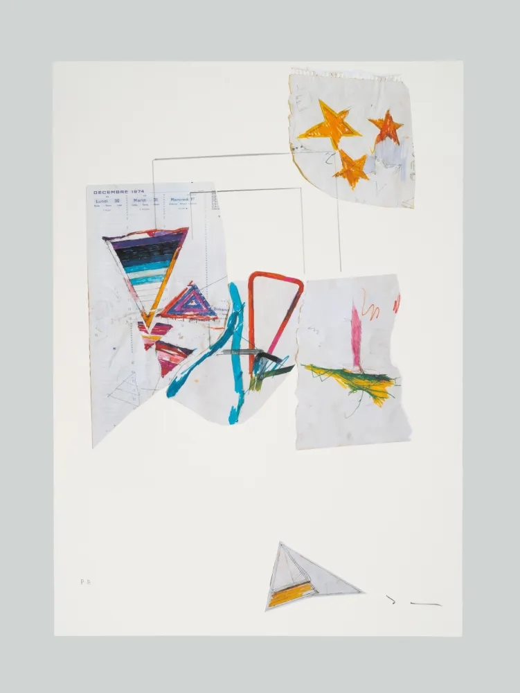 Lithografie Schifano - Composizione