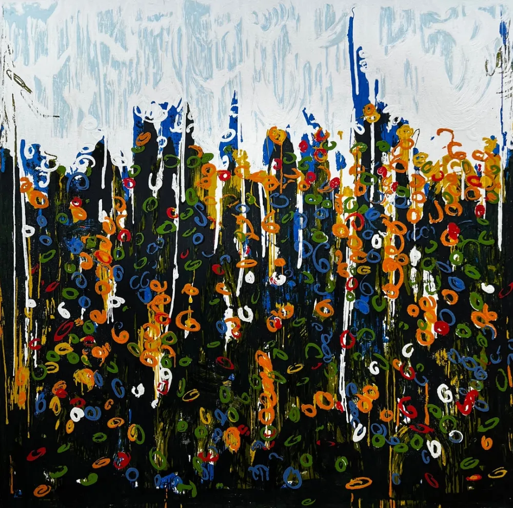 Zeefdruk Schifano - Splendore del floricoltore