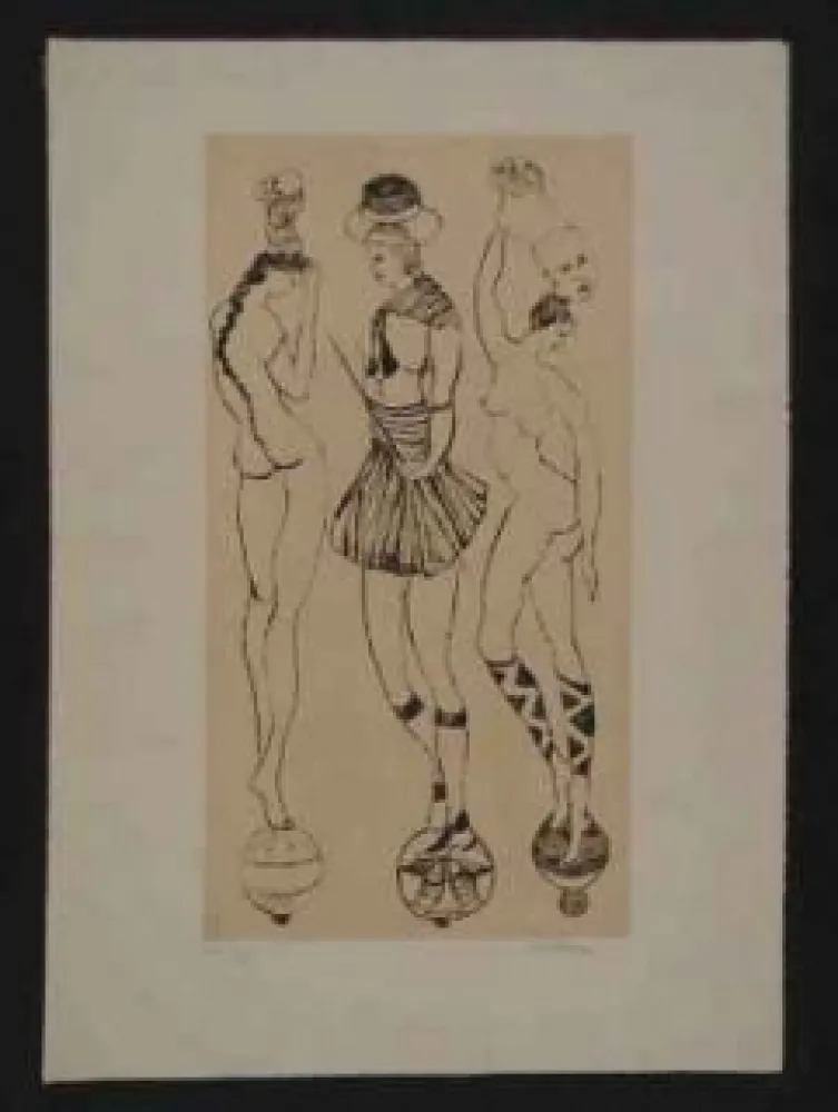 Aquatint Schleime - Sans titre