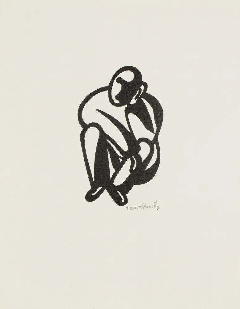 Linosnede Schmitz - 9 signierte Linolschnitte 1921-1927 (9 signed linocuts 1921-1927)